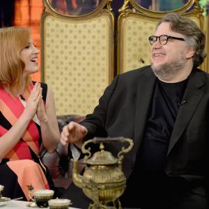 Guillermo del Toro and Jessica Chastain