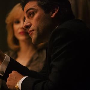 Still of Oscar Isaac and Jessica Chastain in A Most Violent Year 2014