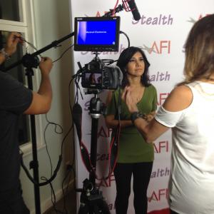 Liana Arauz interview  STEALTH premiere
