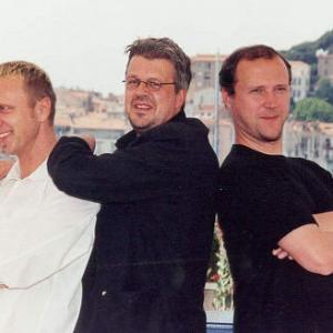 Left to right Evgeni Tomov Sylvain Chomet Benoit Charest