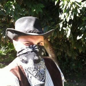Valiant as an OutlawBandit for Western Days in San Dimas CA October 2014