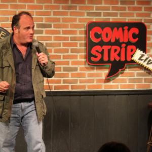 On stage at the Comic Strip , NYC