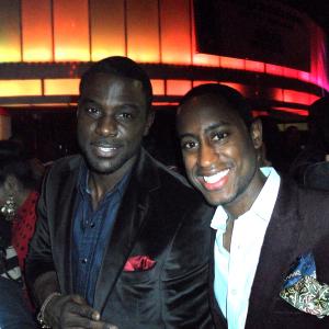 Montrel Miller and Lance Gross at wrap party for Season 6 of Tyler Perry's House of Payne