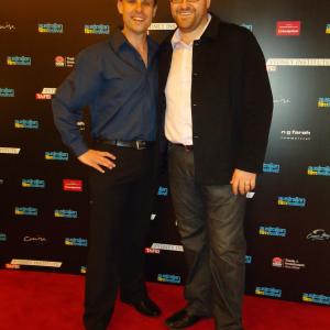 Director Producer Lincoln Fenner with Producer Richard Attieh at the Opening Night of the Australian Film Festival in Sydney