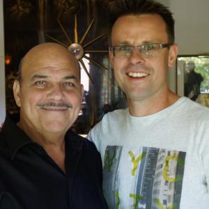Lincoln Fenner with Award Winning Actor and veteran of over 90 films Jon Polito Millers Crossing Barton Fink and The Big Lebowski