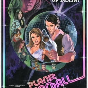 Promotional movie poster for Planet Mirrorball a film by Steve Carino Currently in development