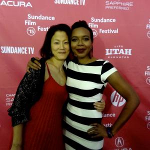 Sundance 2015 - Advantageous World Premiere Sameerah Luqmaan-Harris and Jacqueline Kim