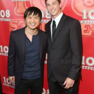 Dat Phan and Jake Katofsky at event of 108 Stitches (2014)