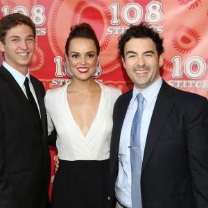 WriterProducer Jake Katofsky and Actors Erin Cahill and Evan OBrien attend the 108 Stitches Screening Party Screening Party held at Harmony Gold Theatre on September 10 2014 in Los Angeles California
