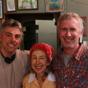 On set of SICK PEOPLE with Lin Shaye and Steve Coulter