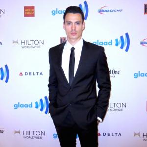 Enzo Zelocchi at the 25th GLAAD Media Awards 2014 in Beverly Hills CA