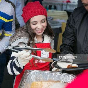 LA Mission Thanksgiving for the Homeless