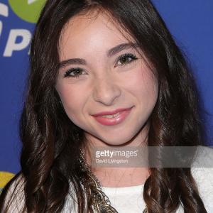 Ava Cantrell at Just Jared Fall Funday
