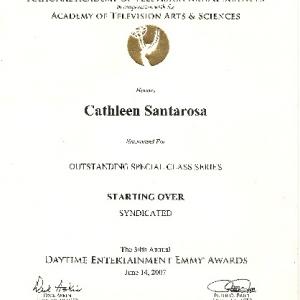Cat Santarosa Two-Time Emmy Award Nominated Executive Producer