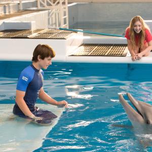 Still of Nathan Gamble and Cozi Zuehlsdorff in Dolphin Tale 2 (2014)