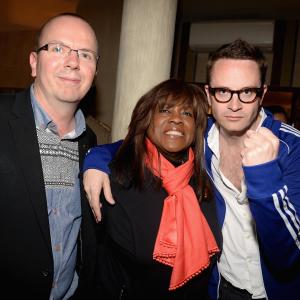 IMDb founder Col Needham, Chaz Ebert and director Nicolas Winding Refn attend the IMDB's 2013 Cannes Film Festival Dinner Party during the 66th Annual Cannes Film Festival at Restaurant Mantel on May 20, 2013 in Cannes, France.