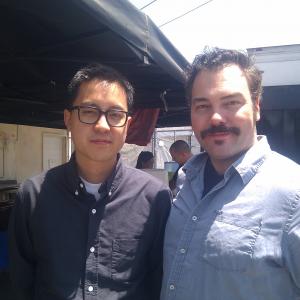 Danilo Di Julio with Director Rob Feng