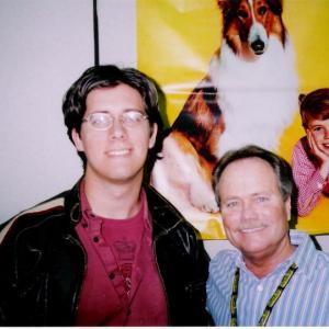 Gary Lester with Jon Provost (Timmy in Lassie)