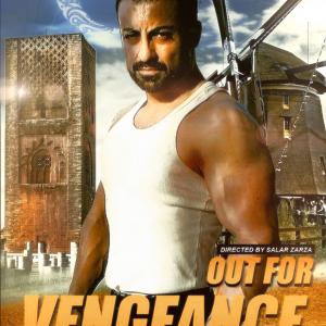 Action actor Salar Zarza Out for Vengeance 2015 promo poster