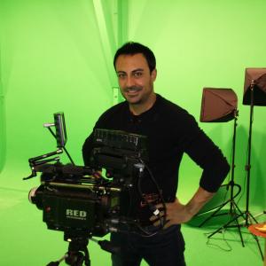 Salar shooting greenbox inserts for an actionscene.