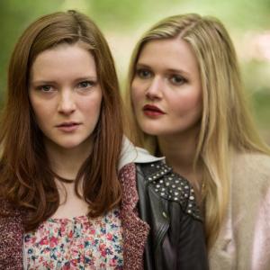 Still of Sophie Kennedy Clark and Morfydd Clark in Two Missing 2014