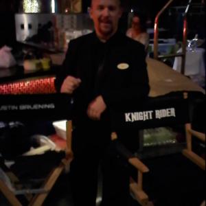 On-set of Knight Rider Episode #8 