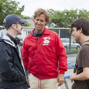 Nat Faxon Liam James and Jim Rash in The Way Way Back 2013