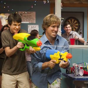 Still of Nat Faxon and Liam James in The Way Way Back 2013