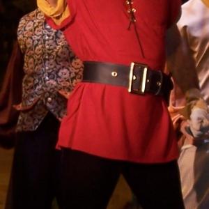 Jim Ballard as Gaston in Beauty and the Beast at Little Theatre on the Square in Sullivan IL
