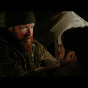 Still of Graham Skipper and Josh Ethier in Almost Human (2013)