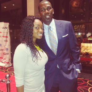 Omaka Omegah of Movie SOS interviews Michael Finley at the Screening of LUV