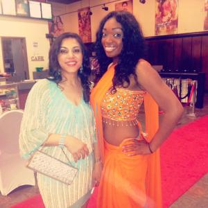 Omaka Omegah at Geeta in Paradise Premiere with Parul Bhatia