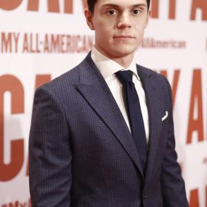 Evan Peters at event of My All American (2015)
