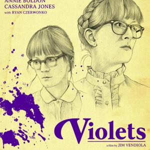 Violets official key art Illustrations by Megan Foldenauer