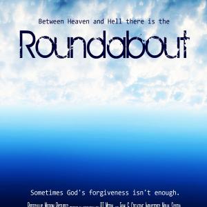 2014 Atlantic Film Festival version of poster for the film Roundabout, written, directed and produced by Paul Kimball.