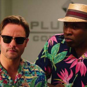 Still of Cress Williams and Scott Porter in Hart of Dixie (2011)
