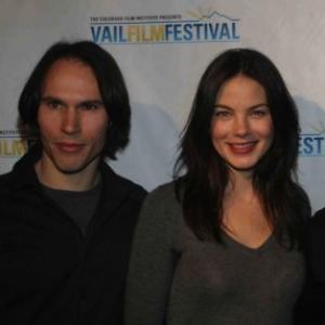 Scott Cross, Michelle Monaghan at Vail Film Festival