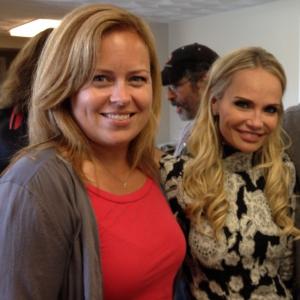 Kristin Chenoweth on the set of A Bet's A Bet (The Opposite Sex) 6/13