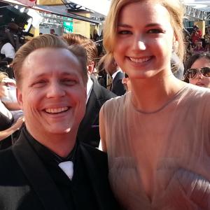 James Ganiere (left) and Emily VanCamp (right)