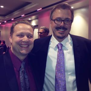 James Ganiere left and Vince Gilligan right