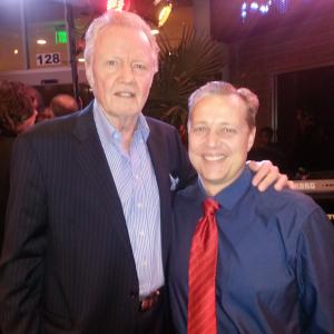 John Voight left and James Ganiere right at the grand opening of MGN