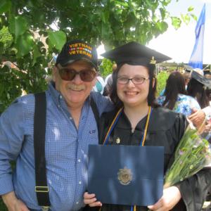May 2011-With my Daughter Robyn in Blackwood, NJ at her College Graduation.....I'm so proud of her!