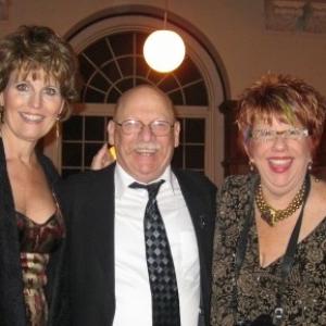 April 2011-At Breast Cancer Benefit Concert in Norwalk, CT., with Lucy Arnaz and Singer Nancy Timpanaro-Hogan.