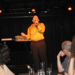 Singing at the Laurie Beechman Theater in NYC
