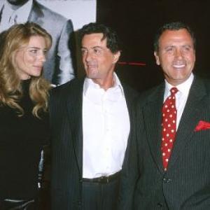 Sylvester Stallone Jennifer Flavin and Frank Stallone at event of Get Carter 2000