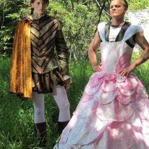 Lyle McConaughy and David Anders in 'The Maiden and the Princess.'
