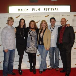 Lee Wilson, Alisa Riggs Petitt, Leigh Stewart, Lesley Warren, Orlando Vargas, Seth Scofield--South of Southern's first film festival