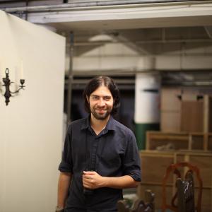 Miguel Müller at Central City Studio, Downtown Los Angeles