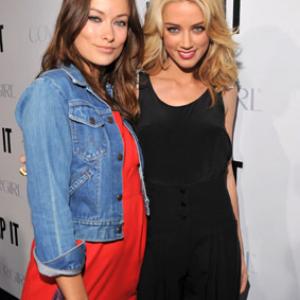 Olivia Wilde and Amber Heard at event of Whip It 2009