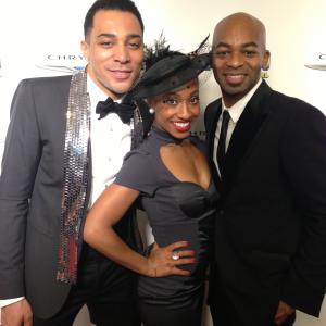 Motown the Musical Premiere Charl Brown, Brandon Victor Dixon, & Tiffany Daniels